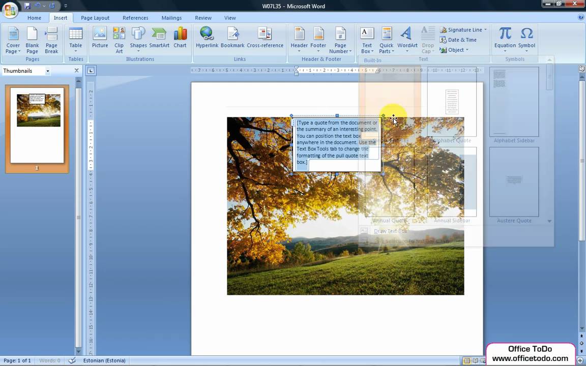 Insert Text Box Over Picture In Word For Mac